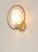 Meridian One Light Semi-Flush Mount (25291OFNAB)