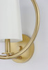 Meridian One Light Semi-Flush Mount (25291OFNAB)