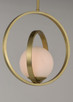 Coronet One Light Pendant (26052SWSBR)