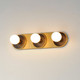 Hollywood Three Light Wall Sconce (26093BKNAB)