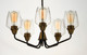 Goblet Five Light Chandelier (26125CLBZAB)