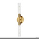 Maxim - 26370CLNAB - LED Wall Sconce - Equilibrium - Natural Aged Brass