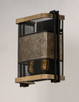 Boundry Two Light Wall Sconce (27562BKBWAB)