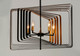 Radial Five Light Pendant (28677BKGLD)