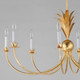 Paloma Eight Light Chandelier (2888GL)