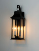 Vicksburg Two Light Outdoor Wall Lantern (30023CLBK)