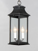 Vicksburg Two Light Outdoor Hanging Lantern (30029CLBK)