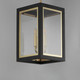 Neoclass Four Light Outdoor Pendant (30058CLBKGLD)