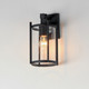 Belfry One Light Outdoor Wall Sconce (30062CLBK)