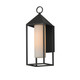 Maxim - 30073SWBK - One Light Outdoor Wall Sconce - Aldous - Black