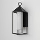 Aldous One Light Outdoor Wall Sconce (30073SWBK)