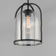 Foundry One Light Outdoor Pendant (30194CDBK)