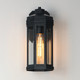 Wright One Light Outdoor Wall Sconce (30222CLBKP)