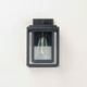 Cabana One Light Outdoor Wall Sconce (3032CDBK)