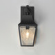 Storybook One Light Outdoor Wall Sconce (30362CLBK)