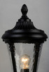 Sentry One Light Outdoor Pole/Post Lantern (3050WGBK)