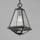 Prism One Light Pendant (30569CLBK)