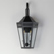 Oxford Two Light Outdoor Wall Sconce (30594CLBK)