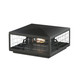 Maxim - 30690CLBK - Two Light Deck Lantern - Magnus - Black
