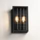 Magnus Two Light Outdoor Wall Sconce (30691CLBK)