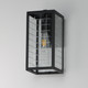 Magnus One Light Outdoor Wall Sconce (30692CLBK)