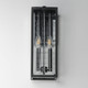Magnus Two Light Outdoor Wall Sconce (30693CLBK)