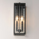 Magnus Two Light Outdoor Wall Sconce (30693CLBK)
