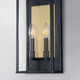 Manchester Two Light Outdoor Wall Sconce (30754CLBK)