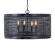 Hatcher Four Light Pendant (31224BK)
