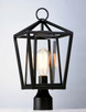 Artisan One Light Outdoor Pole/Post Lantern (3171CLBK)