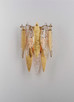 Majestic Three Light Wall Sconce (32322CLCMPGL)