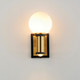 San Simeon LED Wall Sconce (32482SWBKNAB)