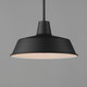 Pier M One Light Pendant (35019BK)