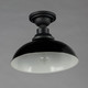 Granville One Light Outdoor Ceiling Mount (35110GBBK)