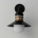 Admiralty One Light Outdoor Wall Sconce (35124SWBKAB)
