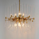Divine Eight Light Chandelier (38405CLHR)