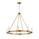 Maxim - 38446IBNAB - LED Chandelier - Duchess - Natural Aged Brass