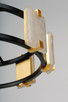 Radiant LED Chandelier (39536CYBKGL)