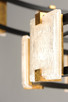 Radiant LED Chandelier (39538CYBKGL)