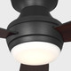 Ikon 32 Hugger LED 32" Ceiling Fan (3IKHR32MBKD)