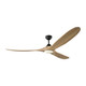 Visual Comfort Fan - 3MAVSM70MBKNHD - 70 Ceiling Fan - Maverick Smart 70 LED - Midnight Black