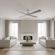 Launceton 72 72" Ceiling Fan (4LNCR72BS)