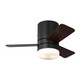 Generation Lighting - 3ERHR32MBKD - 32Ceiling Fan - Era 32 Hugger LED - Midnight Black