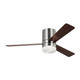 manufacturer_finish:Brushed Steel/Silver/American Walnut reversible blades/Silver/American Walnut reversible blades|manufacturer_glass:Matt Opal|fan_control:Wall Mount Control 4-speed Dimmer and Manual Reverse