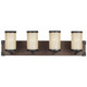 Generation Lighting - 4413304-846 - Four Light Wall / Bath - Dunning - Stardust