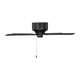Linden 52 Hugger 52"Ceiling Fan (5LDH52MBK)