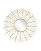 Currey and Company - 1000-0165 - Mirror - Levain - Gold Leaf