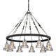 Troy Lighting - F6057 - Ten Light Chandelier - Menlo Park - Deep Bronze
