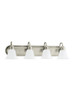 Visual Comfort Studio - 44853EN3-965 - Four Light Wall / Bath - GLADSTONE - Antique Brushed Nickel