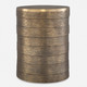 Uttermost - 50015 - Accent Table - Odin - Antique Brass